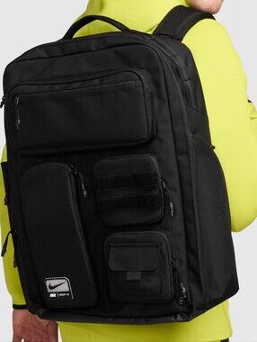 Nike Utility Elite 2.0 Large Backpack (37L) ~ Black FN4173-010  *NWT MSRP: $125